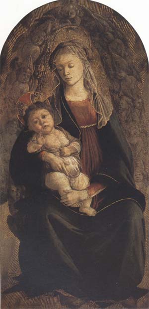 Madonna and Child in Glory with Cherubim